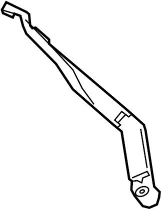 View 8521135160 Windshield Wiper Arm (Right, Front) Full-Sized Product Image