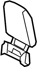 View 7197035060E0 HEADREST ASSEMBLY, NO.2.  Full-Sized Product Image