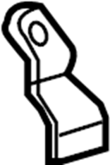 View 5179535080 Rocker Panel Molding Bracket Full-Sized Product Image