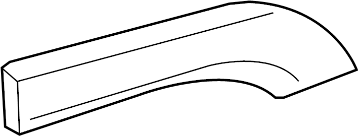 View 7565435901 Fender Flare Full-Sized Product Image