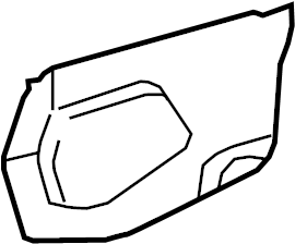 View 6784835030 Liftgate Trim Cover Cap Full-Sized Product Image