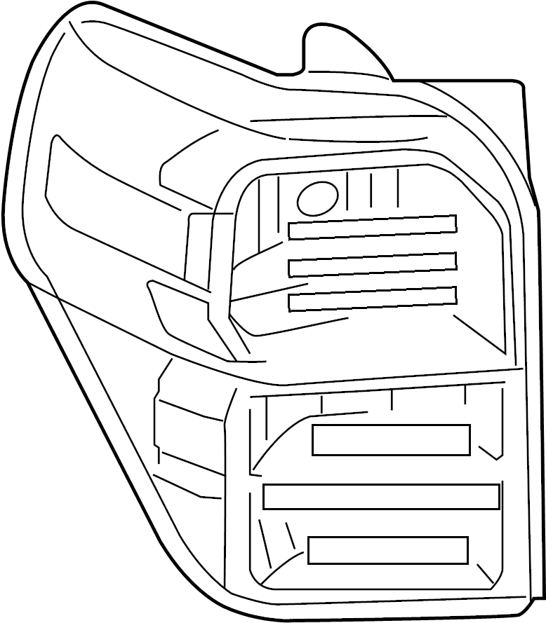 View 8156135360 Tail Light Assembly (Rear) Full-Sized Product Image