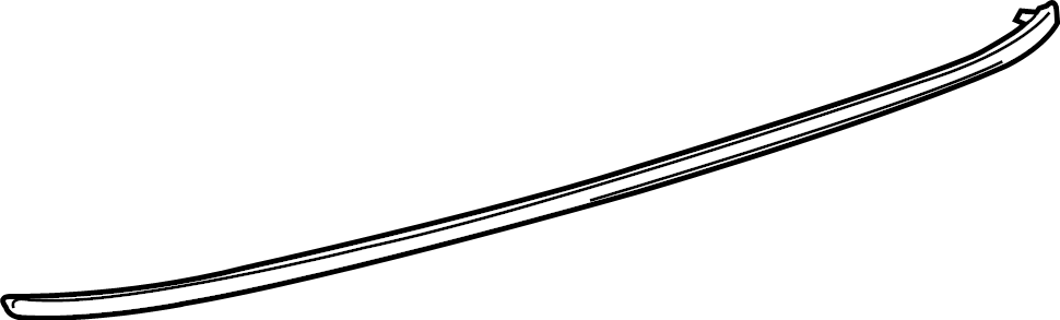 View 5275135010 Center molding. MOULDING, Bumper. (Rear) Full-Sized Product Image