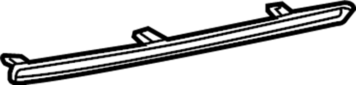 View 5216435050 Insert. Plate, Bumper. (Left, Rear) Full-Sized Product Image