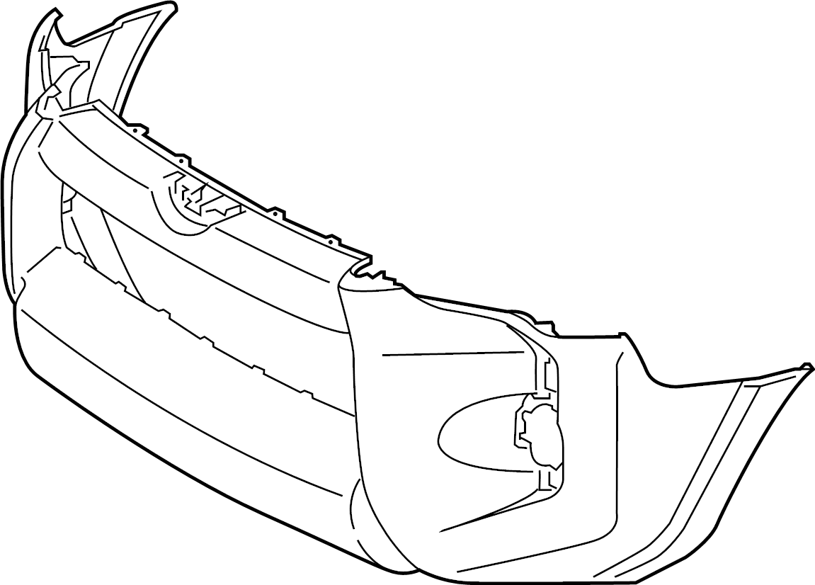 View 5211935920 Cover, Bumper L/P. (Front) Full-Sized Product Image