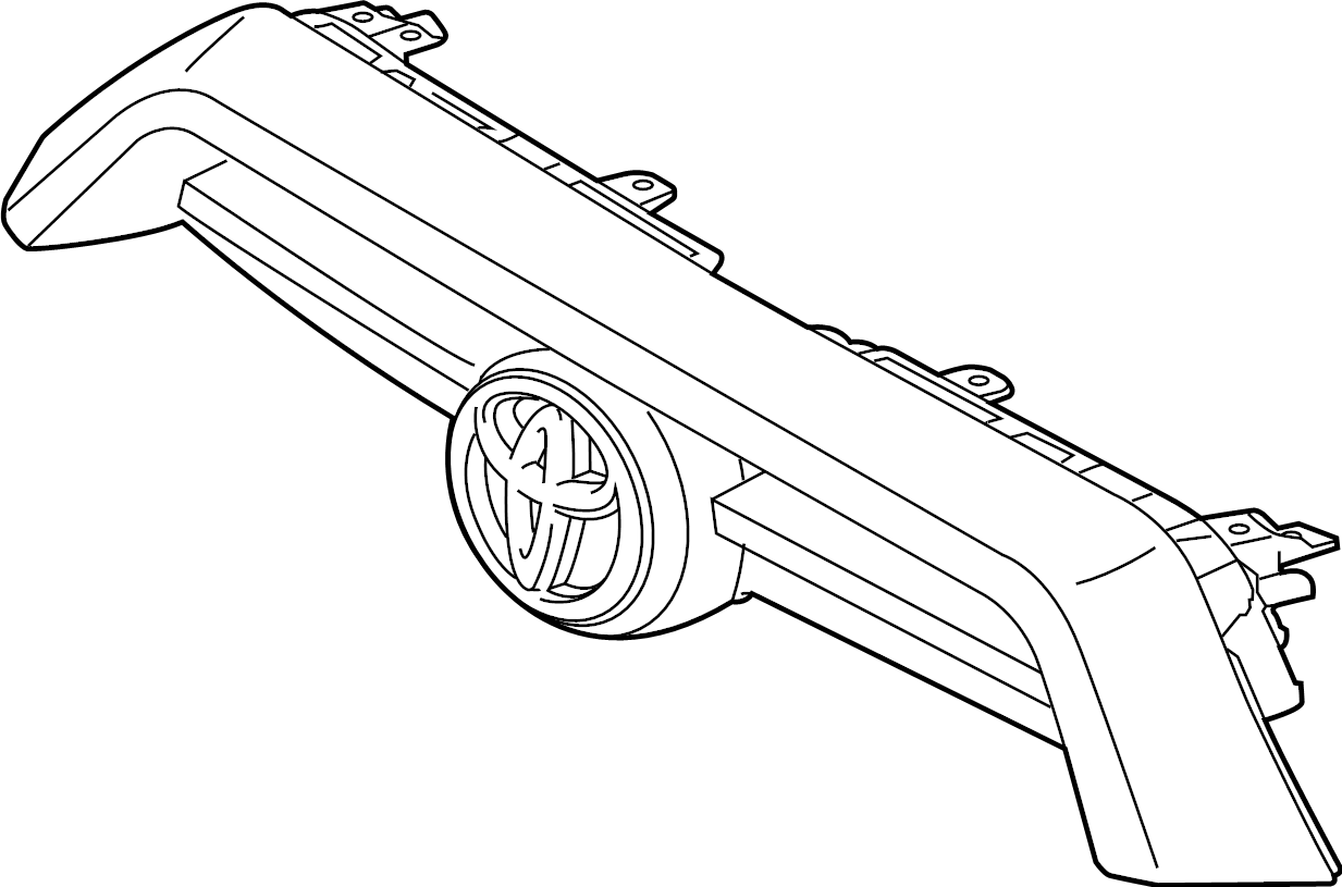 View 5310135100B1 Grille SUB - Assembly, Radiator.  Full-Sized Product Image