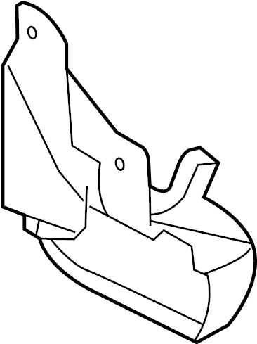 View 7662135140 Mud Flap (Front) Full-Sized Product Image