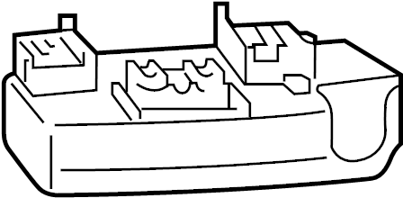 View 5256235040 Tail Light Bracket (Rear, Upper) Full-Sized Product Image