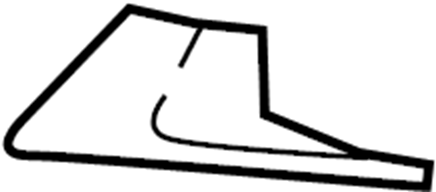 View 5212760200 Fog Light Trim (Front, Lower) Full-Sized Product Image