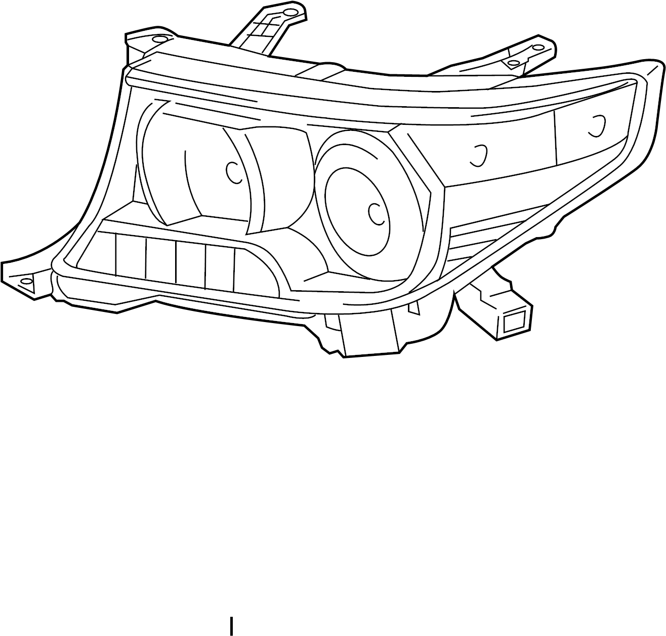 View 8118560F50 Headlight Full-Sized Product Image