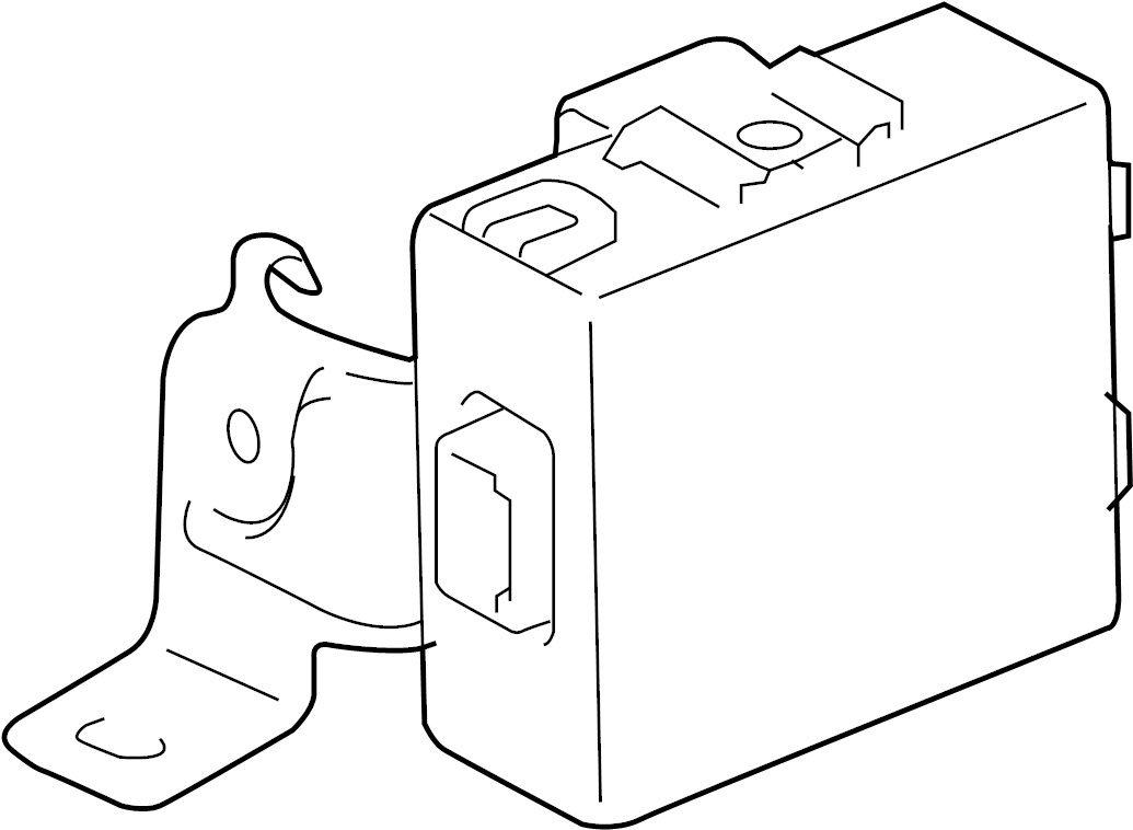 View 8999060770 Keyless Entry Module Full-Sized Product Image