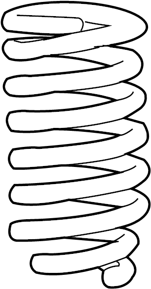 View 4813160C81 Coil Spring (Front) Full-Sized Product Image