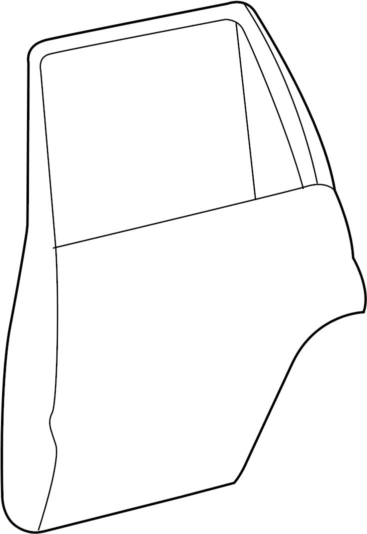 View 6700460560 Door Shell (Rear) Full-Sized Product Image