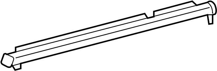 View 7573060080 Door Belt Molding (Rear) Full-Sized Product Image