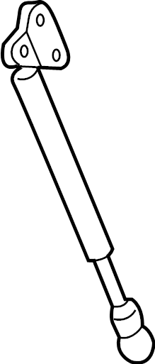 View 689600WE11 Liftgate Lift Support Full-Sized Product Image