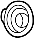 View 8846752030 A/C Evaporator Core Case Drain Seal Full-Sized Product Image