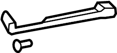View 6238217060 Weatherstrip. Weatherstrip, Roof S. (Front) Full-Sized Product Image