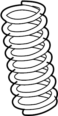 View 4823117A10 Coil Spring (Rear) Full-Sized Product Image
