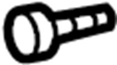 View 9016460029 Screw. Bumper. Support. Cover.  Full-Sized Product Image
