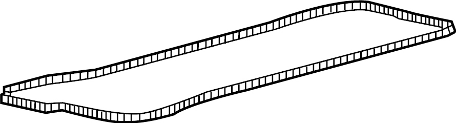 View 1121325050 Engine Valve Cover Gasket (Lower) Full-Sized Product Image