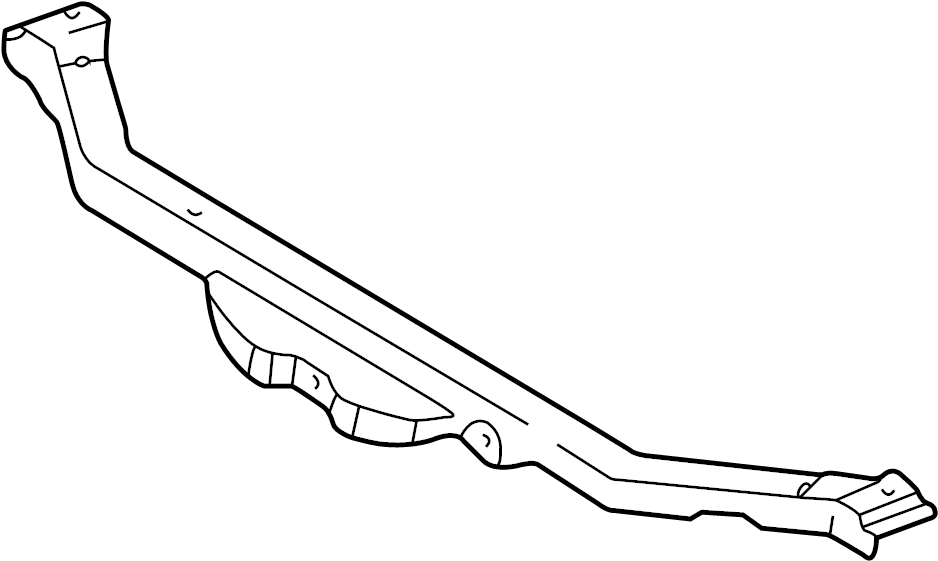 View 5320502900 Radiator Support Tie Bar (Upper) Full-Sized Product Image