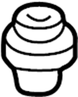 View 9091604006 Radiator Insulator (Lower) Full-Sized Product Image