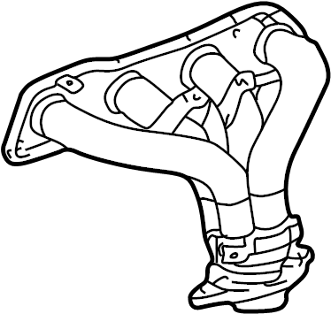 View 171040D020 Exhaust Manifold Full-Sized Product Image