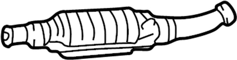 View 174600D070 Catalytic Converter Full-Sized Product Image