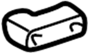 View 175620D010 Exhaust System Hanger Full-Sized Product Image