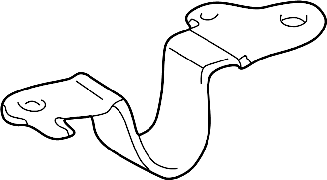 View 4882412140 Suspension Stabilizer Bar Bracket (Front) Full-Sized Product Image