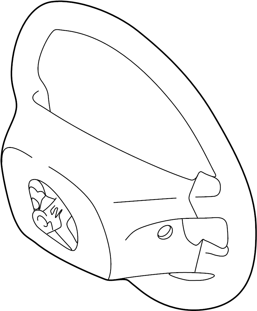 View 4510002080B0 Steering Wheel Full-Sized Product Image