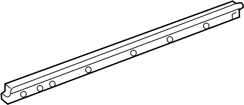 View 6817202070 Door Seal (Front, Upper, Lower) Full-Sized Product Image