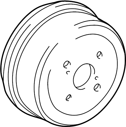 View 4243120250 Brake Drum Full-Sized Product Image