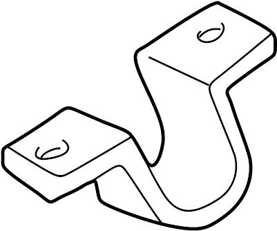 View 4883220030 Suspension Stabilizer Bar Bracket (Rear, Lower) Full-Sized Product Image
