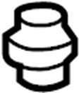 View 1653521040 Radiator Insulator (Left, Lower) Full-Sized Product Image
