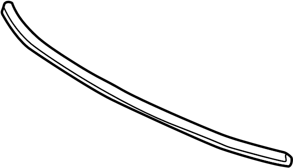 View 5338302070 Windshield Frame Weatherstrip Seal Full-Sized Product Image