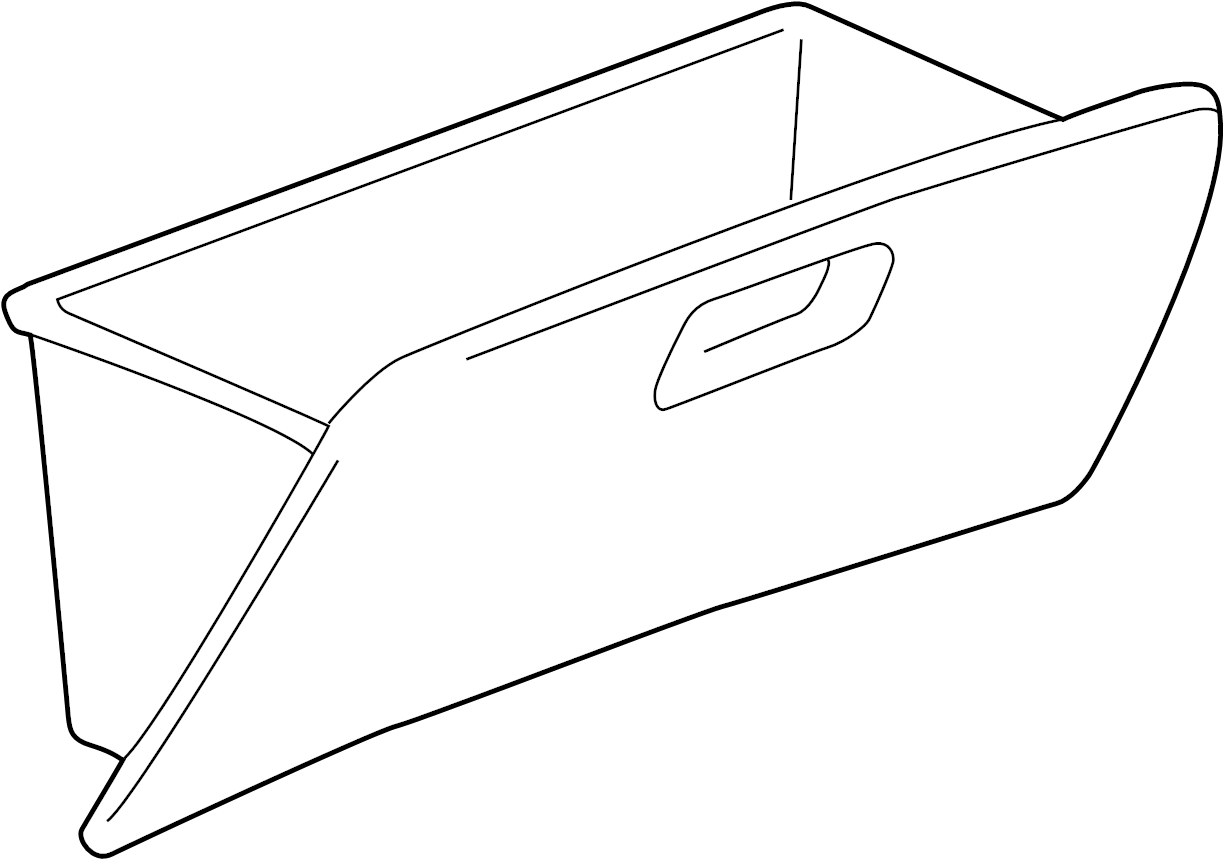 View 5555002090B0 Glove Box Full-Sized Product Image