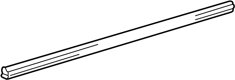 View 6817202090 Door Window Belt Weatherstrip (Front) Full-Sized Product Image