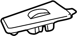 View 7427102060 Door Window Switch Bezel (Rear) Full-Sized Product Image