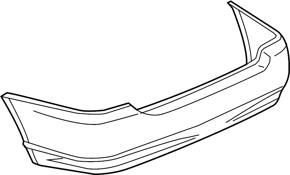 View 5215902912 Bumper Cover (Rear) Full-Sized Product Image