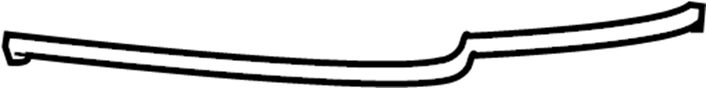 View 7687702070B2 Valance Panel Seal (Front) Full-Sized Product Image