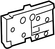 View 5711413010 Frame Side Member Reinforcement (Front, Upper) Full-Sized Product Image