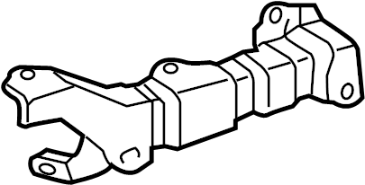 View 7441012040 Battery Tray Bracket Full-Sized Product Image