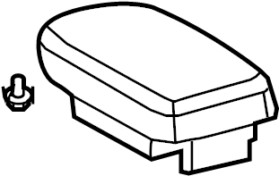 View 5890502460B1 DOOR SUB - ASSEMBLY, CONSO. DOOR, CONSOLE. Lid ASSEMBLY.  Full-Sized Product Image