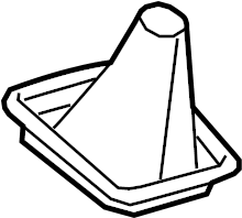 View 5880812390B0 Cover SUB - Assembly, SHIF. Shift boot.  Full-Sized Product Image