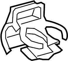 View 5560412050B0 Console Cup Holder (Rear) Full-Sized Product Image