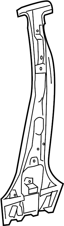 View 6130602060 Body B-Pillar Full-Sized Product Image