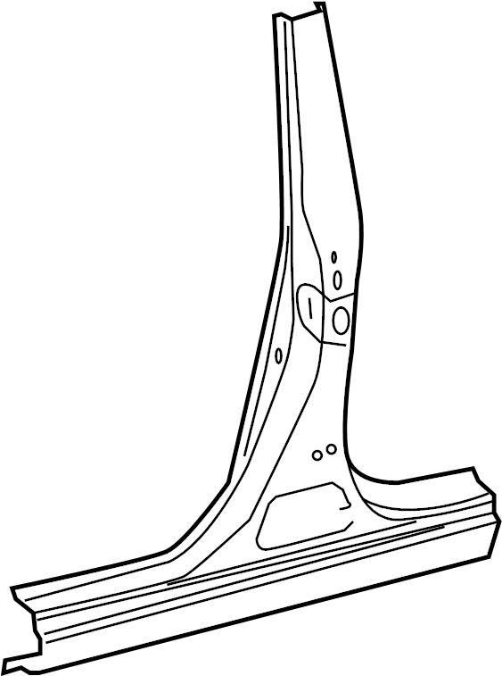 View 6131102150 Body B-Pillar and Rocker Panel (Front, Rear) Full-Sized Product Image