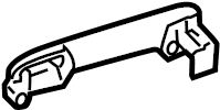 View 69211AA020R3 Exterior Door Handle Full-Sized Product Image