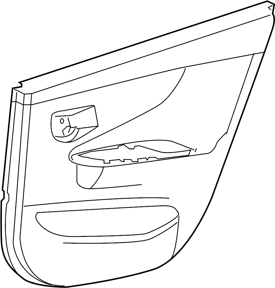 View 6763002N40E1 Panel Assembly, Door. Panel, Trim. (Rear) Full-Sized Product Image
